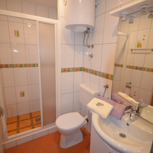 Bathroom / WC, Zatonka 2, Apartments Zatonka near the sea, Zaton, Dalmatia, Croatia Zaton